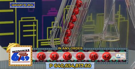 Lone bettor wins P640.